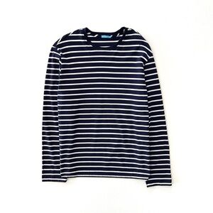 J. McLaughlin Ryan Pima Cotton Tee in Weston Size Large